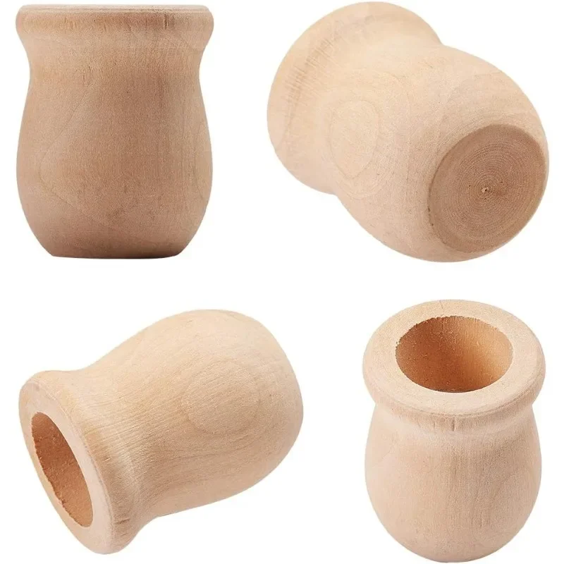 Florist Supply Vases - 10 pcs 1.5 Inch 10pcs Unfinished