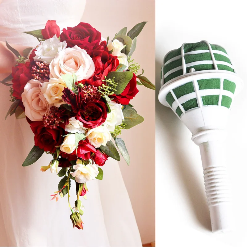 Bouquet Holder Foam - yes1/3Pcs Deluxe Bouquet Holders DIY Wedding