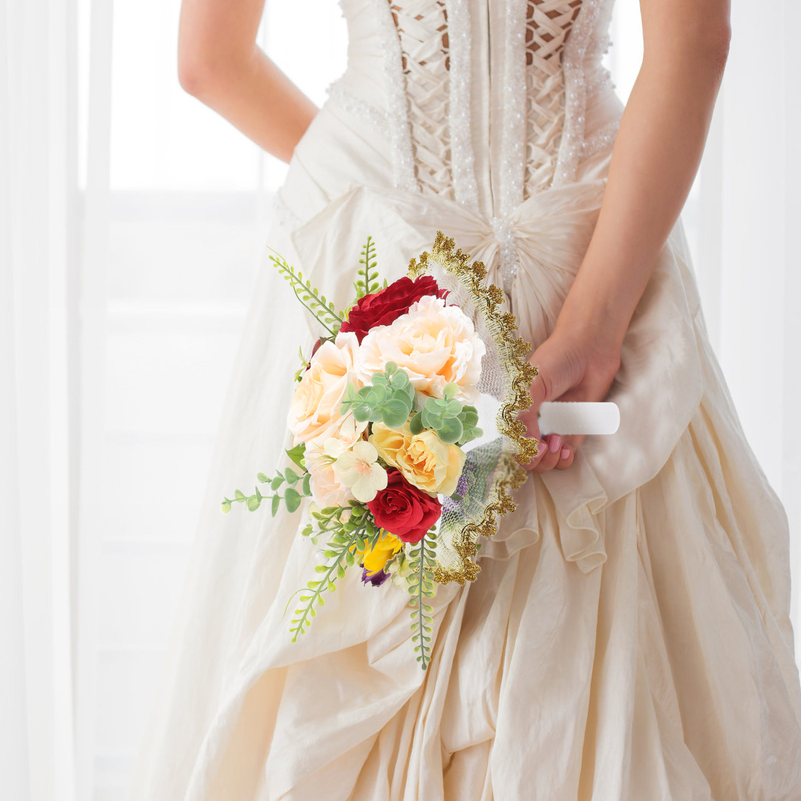 1Set Bridal Bouquet Holder Sem - Bouquet Holder Foam review and price