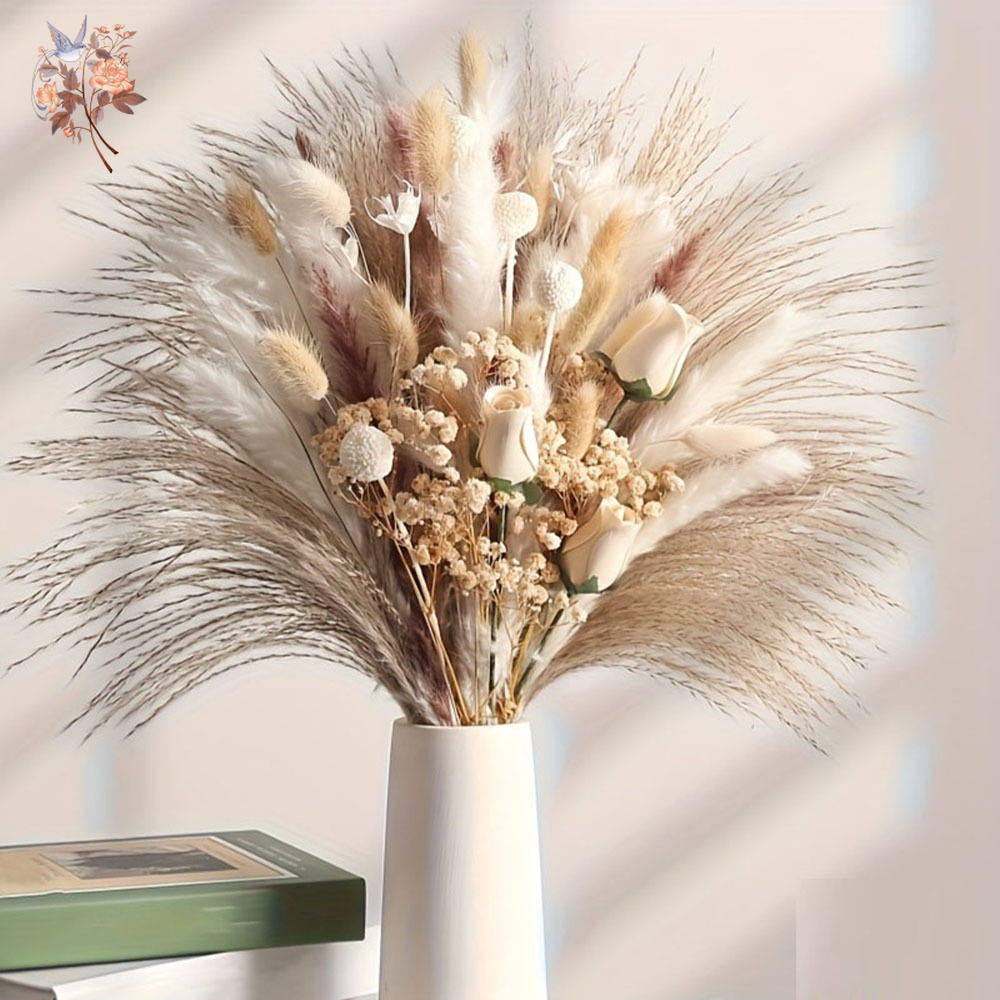80Pcs Artificial Dried Flowers - Florist Supply Vases review and price