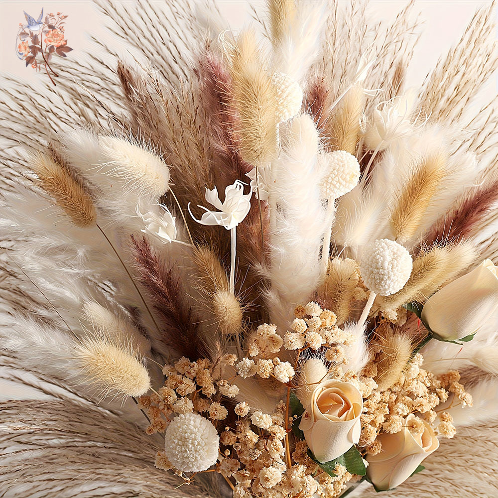 80Pcs Artificial Dried Flowers - Florist Supply Vases review and price