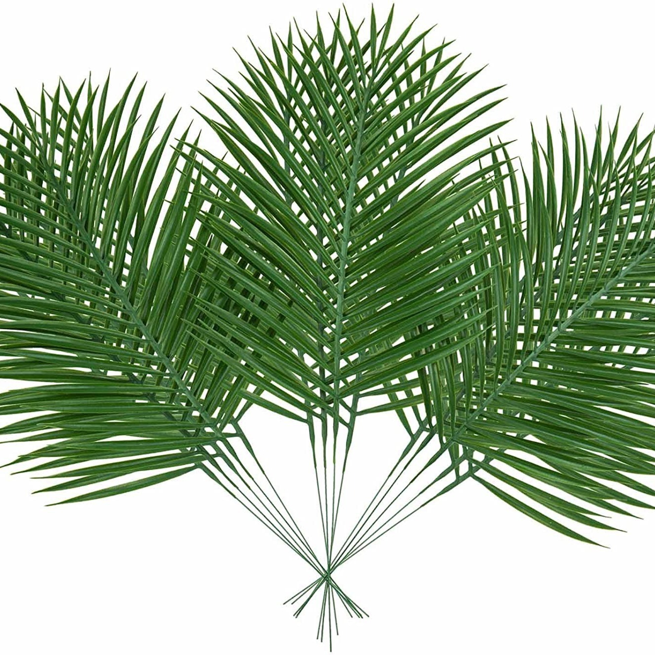 5pcs Golden Artificial Palm Le - Florist Supply Vases review and price