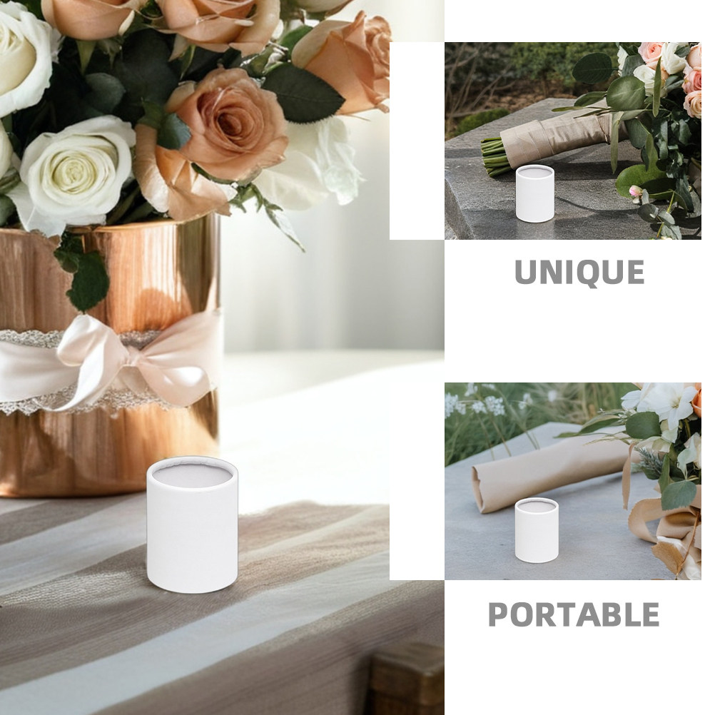 5Pcs Round Flower Boxes Mini C - Bouquet Holder Foam review and price