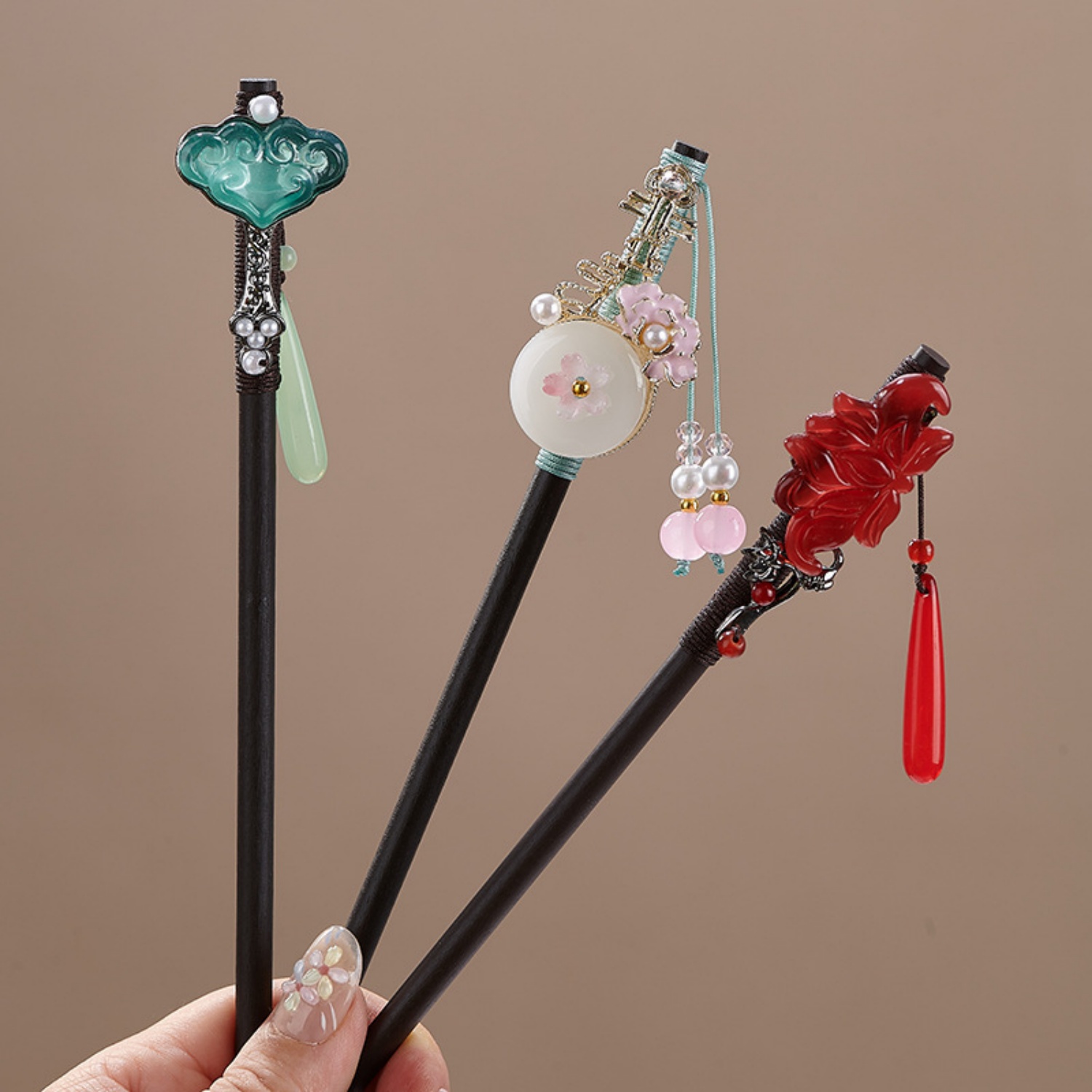 Vintage Flower Hairpin For Wom - Florist Supplies review and price