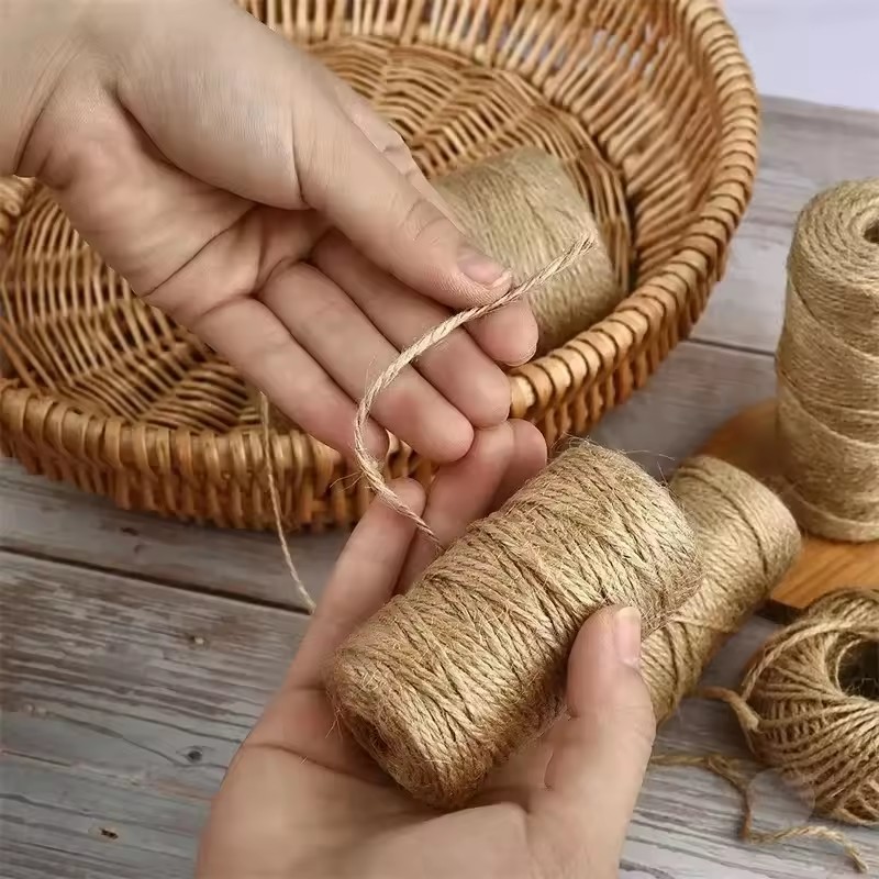 100M Natural Vintage Jute Rope - Twine Jute Natural review and price