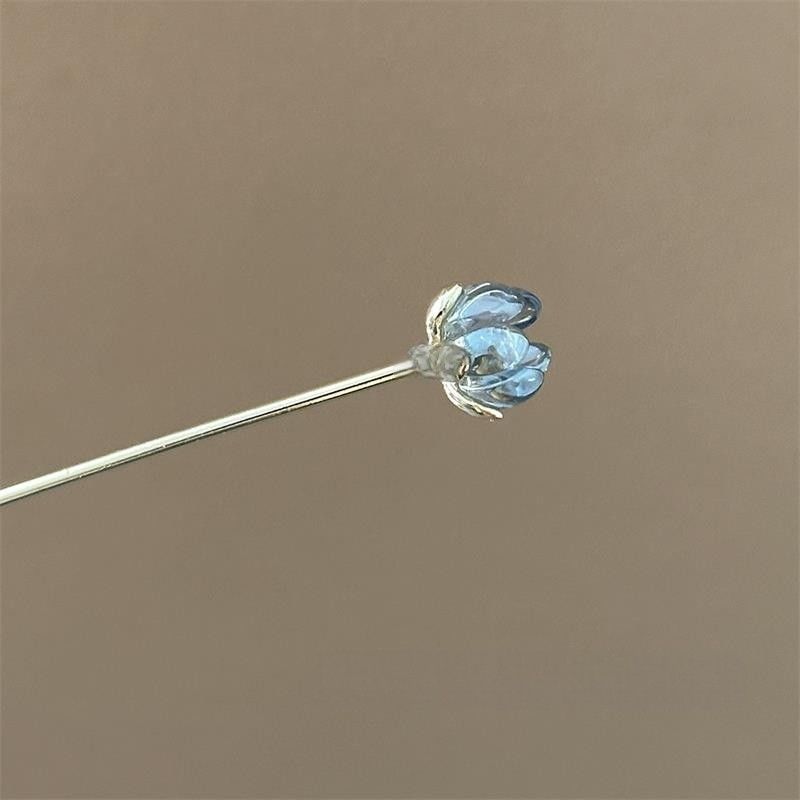 Blue Flower Hairpin, Daily Hai - Florist Supplies review and price