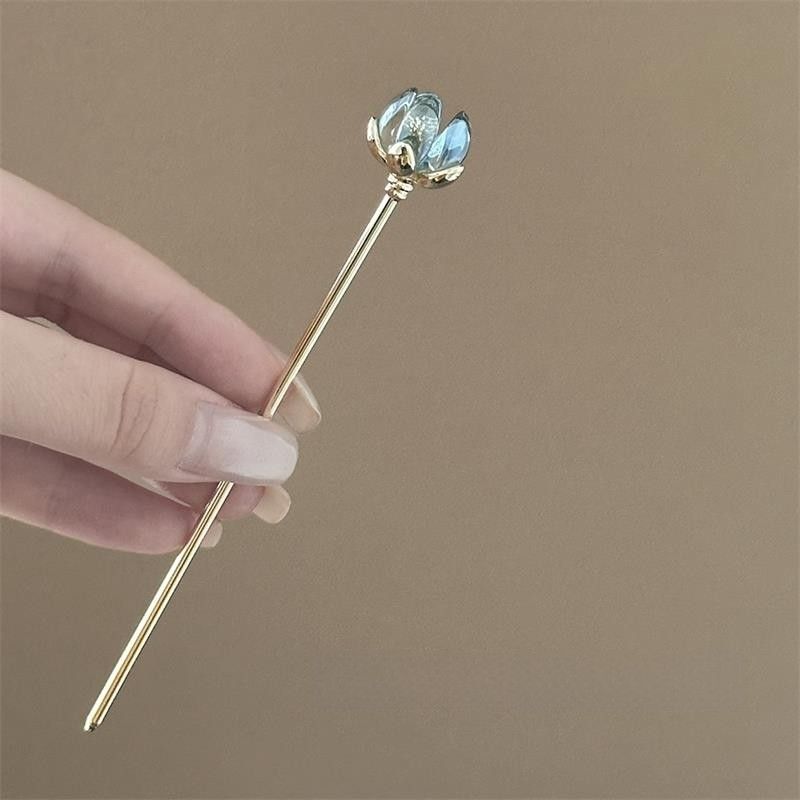 Blue Flower Hairpin, Daily Hai - Florist Supplies review and price