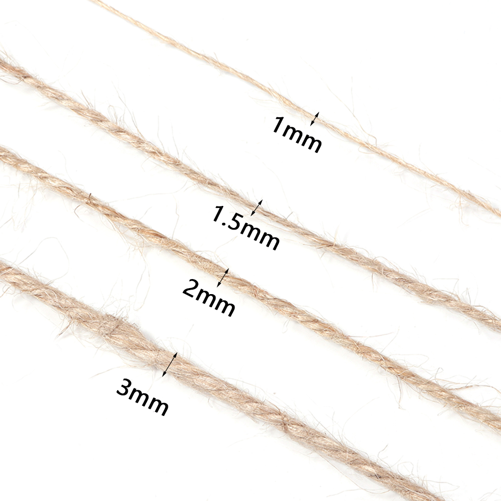 100Meters Natural Jute Cords S - Twine Jute Natural review and price