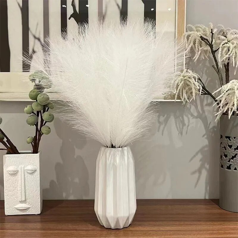 10PCS Artificial Pompous Grass - Florist Supply Vases review and price
