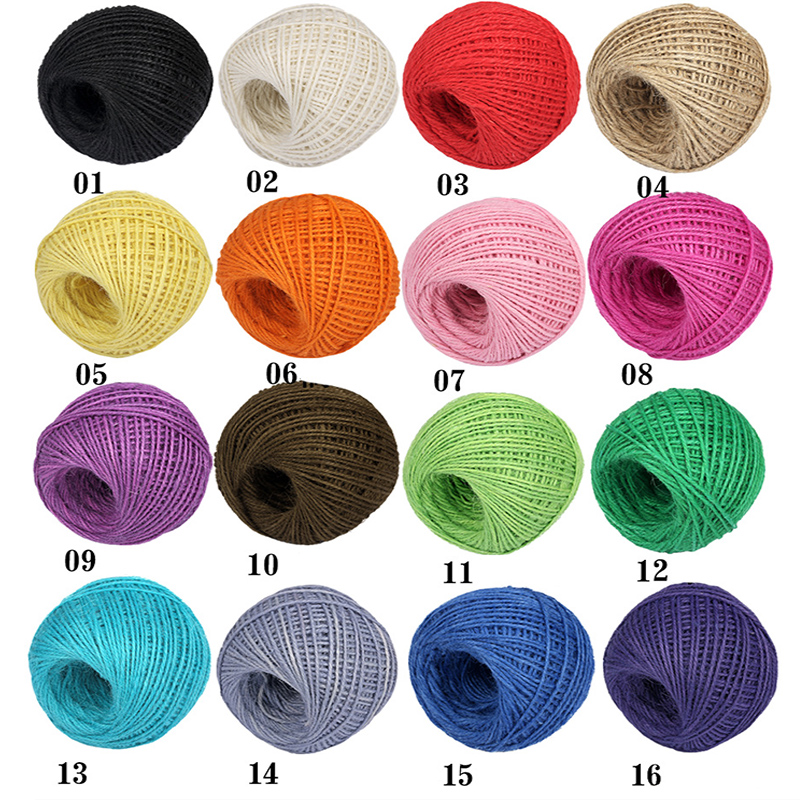 DIY Natural 2mm 50M/Roll Color - Twine Jute Natural review and price