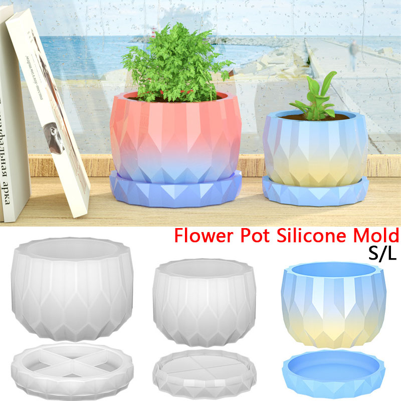 1 Set Silicone Planter Molds F - Florist Supply Vases review and price