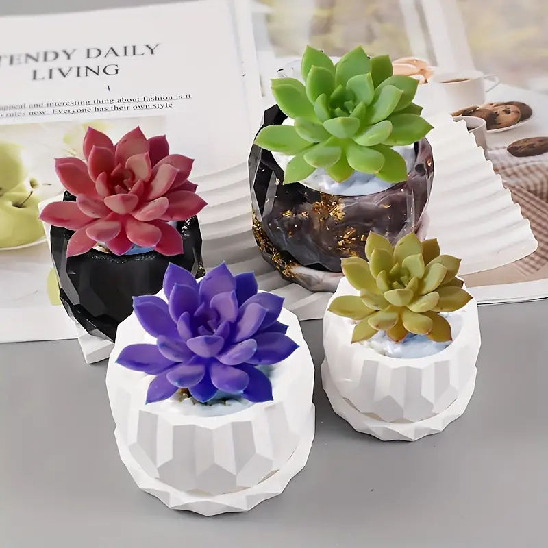 1 Set Silicone Planter Molds F - Florist Supply Vases review and price