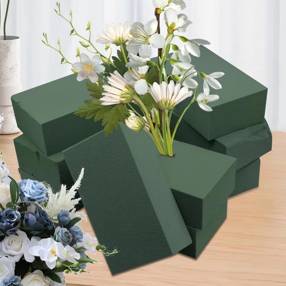 Green Flower Arrangement Foam  - Bouquet Holder Foam review and price