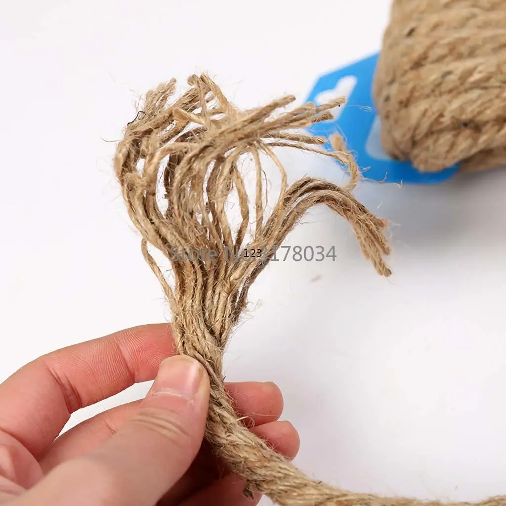 10mm 1m-100m Natural Jute Rope - Twine Jute Natural review and price