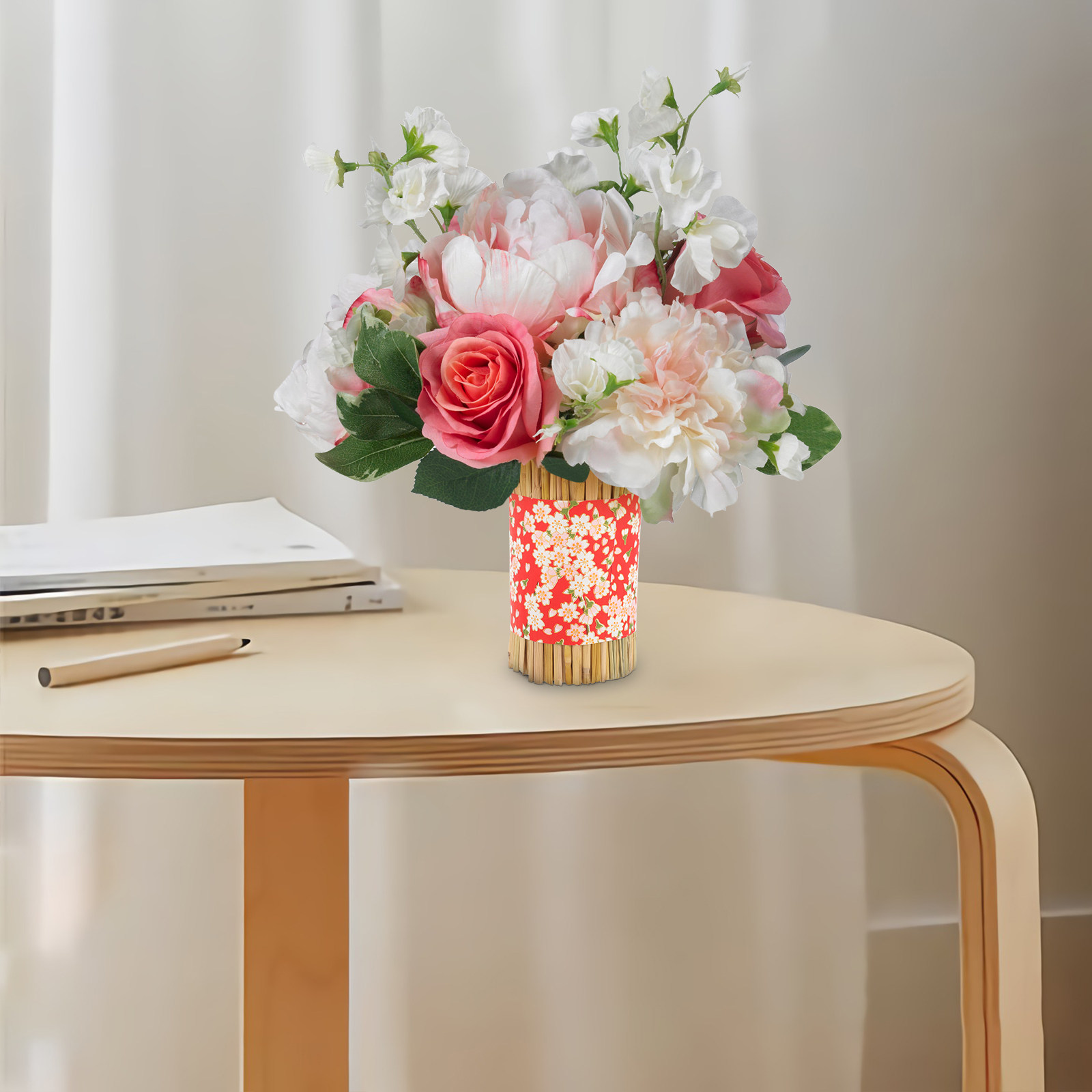 Straw Craft Decorative Vase Dr - Florist Supply Vases review and price