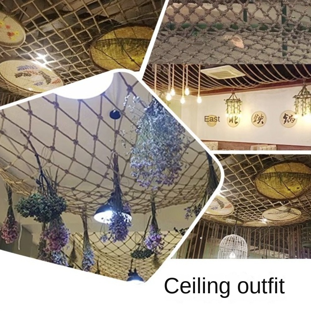 Hemp Rope Climbing Net Nature  - Twine Jute Natural review and price