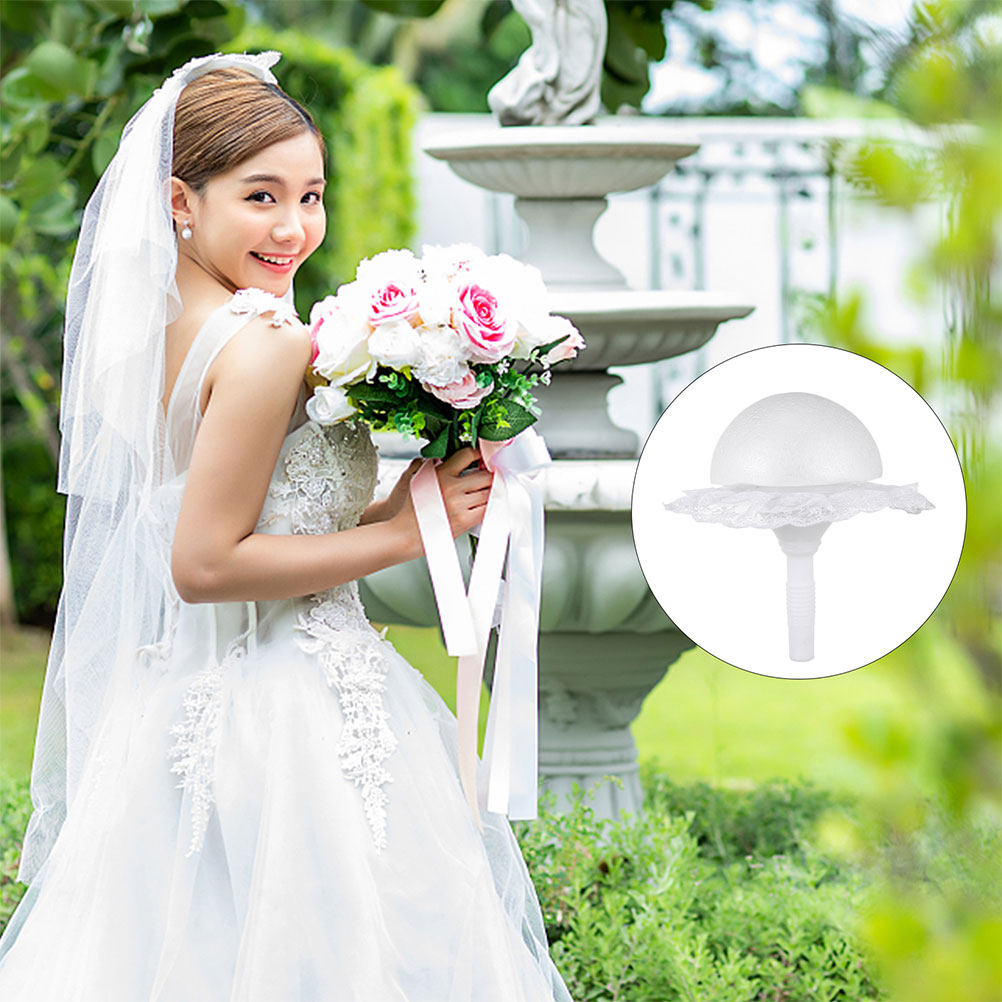 1Set Half Ball Foam Bouquet Ho - Bouquet Holder Foam review and price