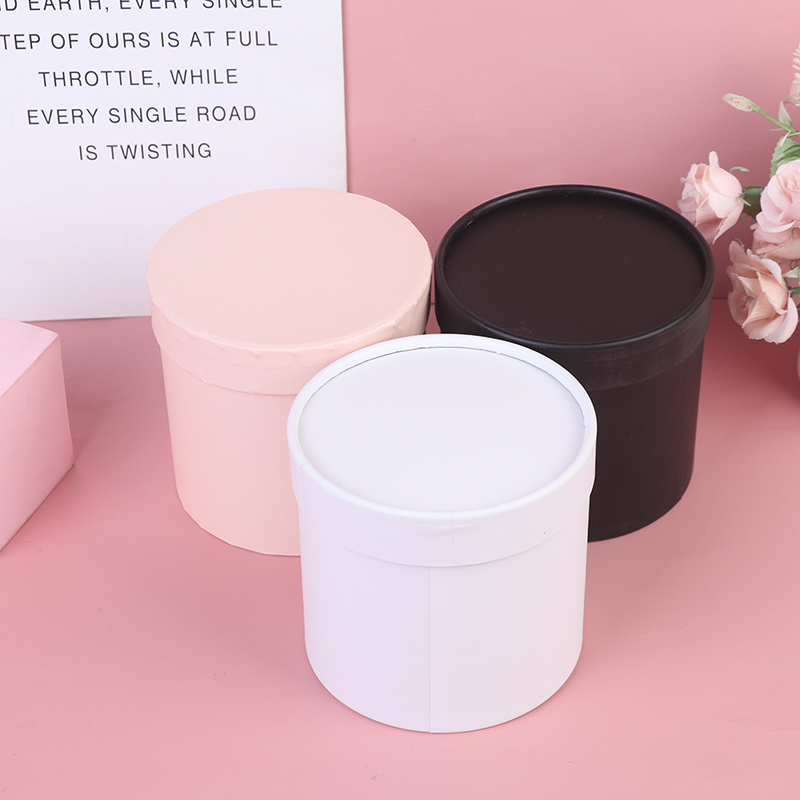 1PC Round Flower Paper Gift Bo - Florist Supply Buckets review and price